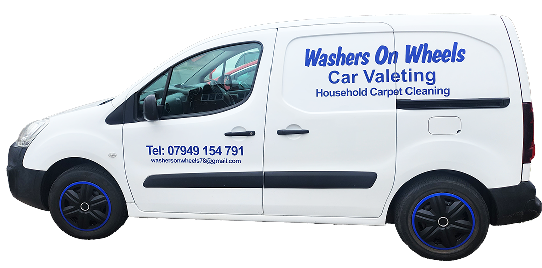 washers on wheels van