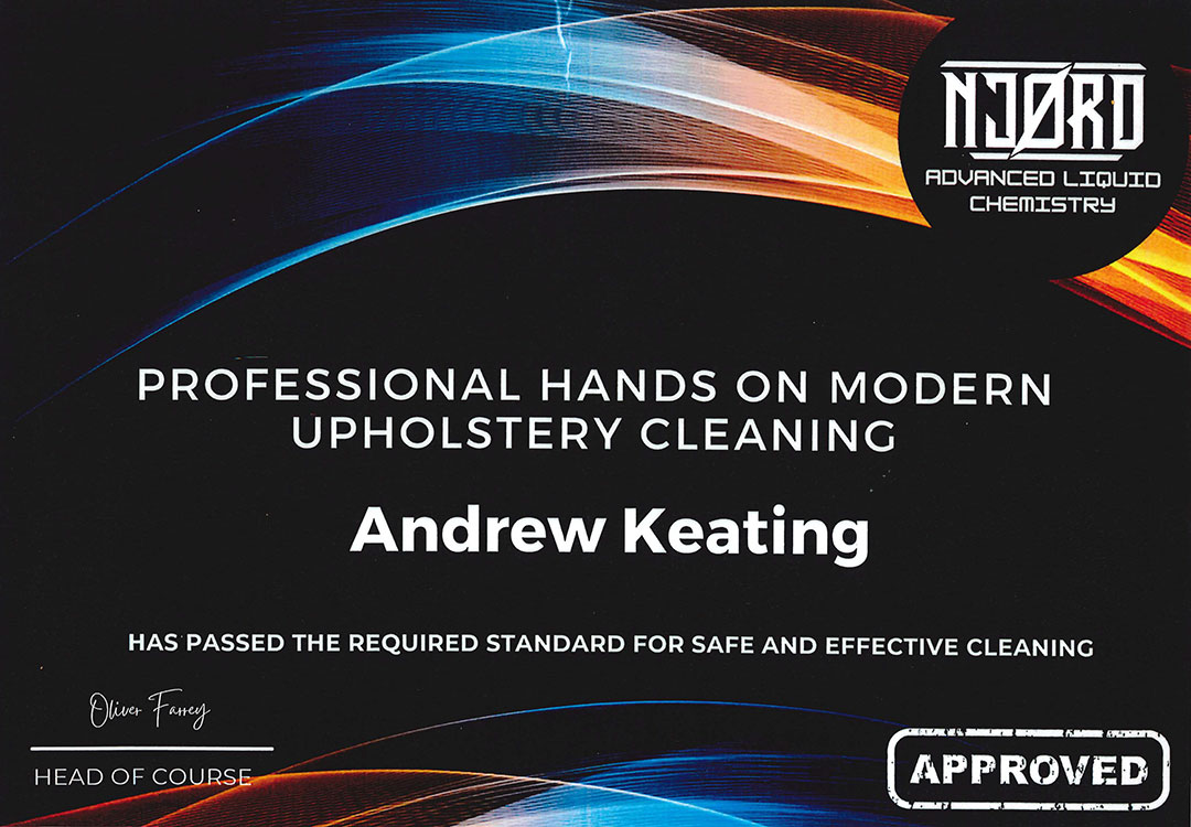 njord upholstery cleaning